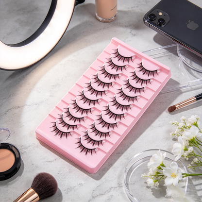 Manga Style Little Devil Strip False Eyelashes