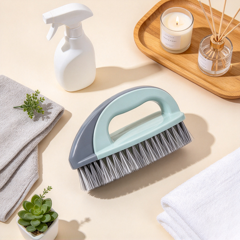 Ergonomic Hand‑Grip Heavy‑Duty Household Scrub Brush