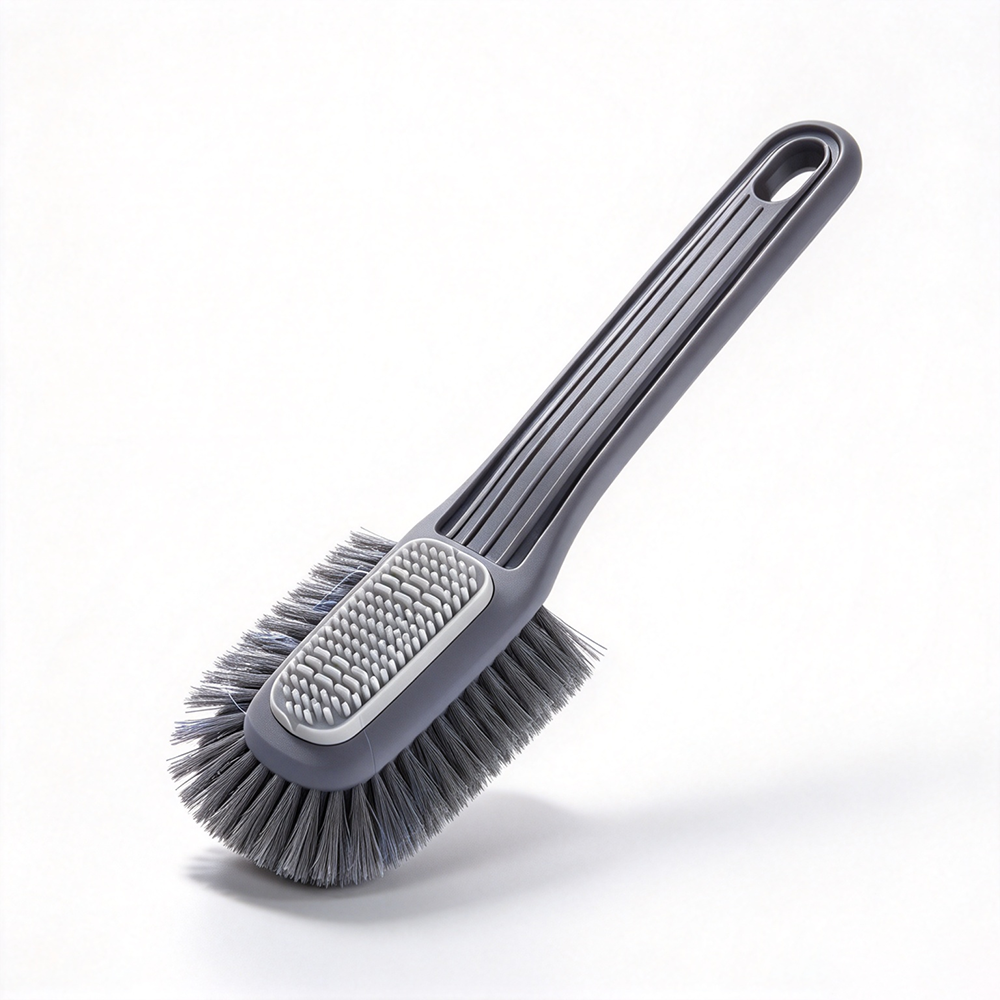 360‑Degree Multi‑Surface Long‑Handle Shoe Cleaning Brush