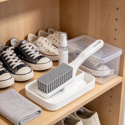 Ergonomic Multi‑Purpose PBT Bristle Shoe