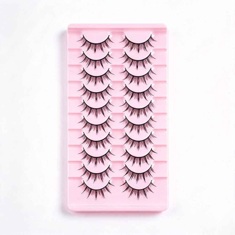 Manga Style Little Devil Strip False Eyelashes