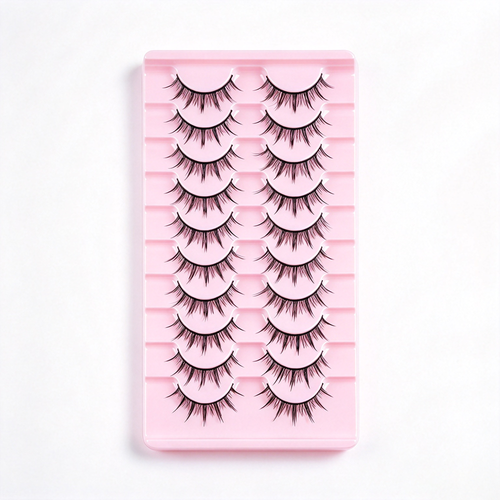 Manga Style Little Devil Strip False Eyelashes