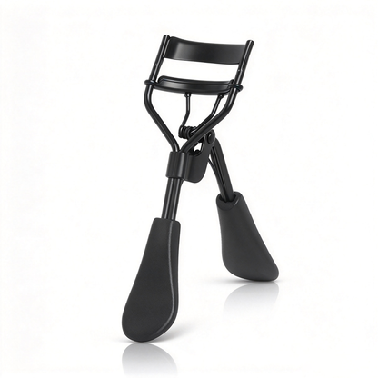 Wide‑Angle Duck‑Tongue Handle Eyelash Curler